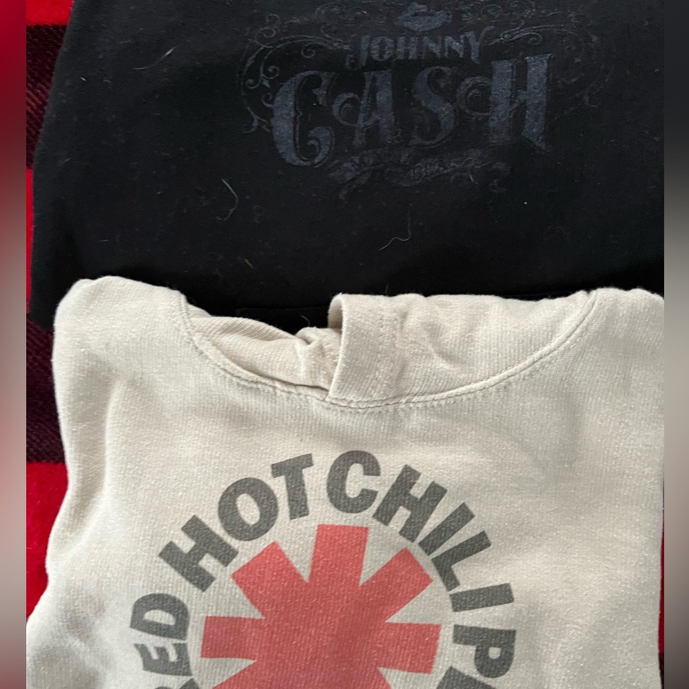 Band graphic hoodies